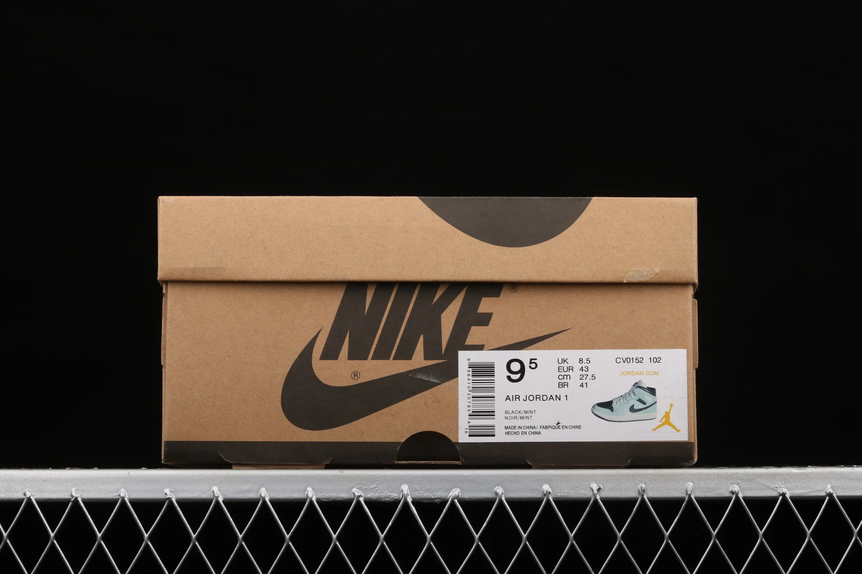 All categories Air Jordan Jordan series basketball shoes Air Jordan 1 High Z version Air Jordan 1 "Court Purple" AJ1 Joe 1 League of Legends black and green CV0152-102